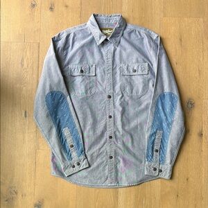 Howler Brothers Blue Casual Button Down Shirt